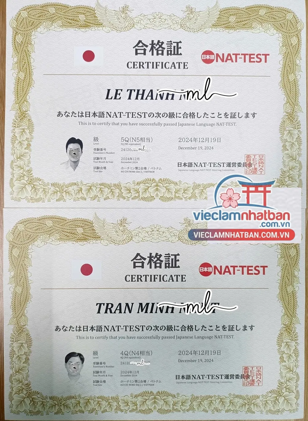 Chứng chỉ tiếng Nhật NAT-TEST